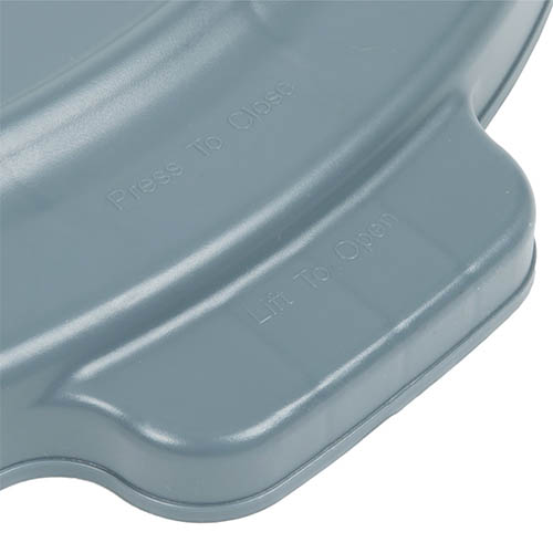 Capac container Brute 166.5 L, gri - Rubbermaid gri