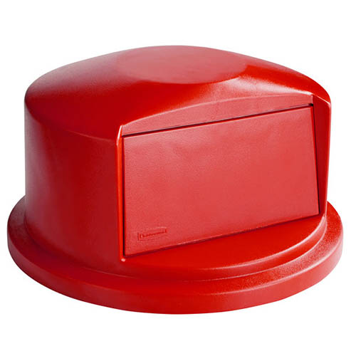 Capac (cupola) container Brute 121.1 L, rosu - Rubbermaid