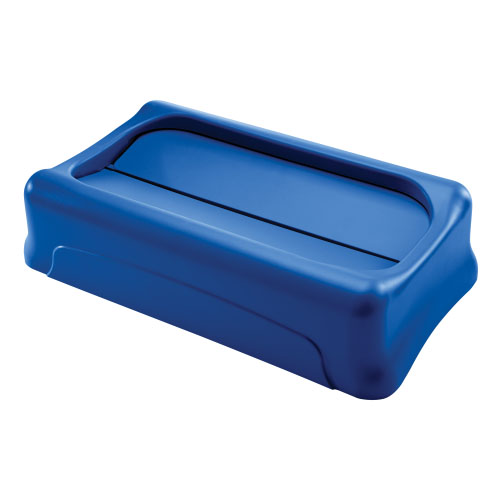 Capac containere Slim Jim 60 L/87 L, gri - Rubbermaid albastru 