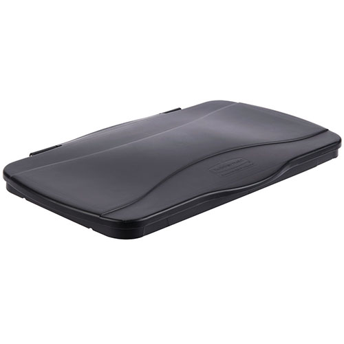 Capac cu balamale pentru containere Slim Jim 60 L/87 L, negru - Rubbermaid