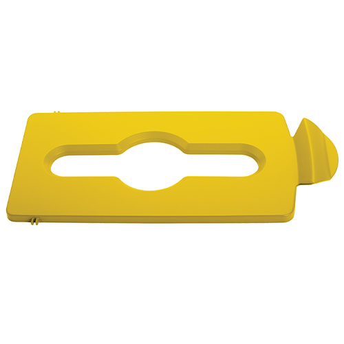 SJRS - Capac deseuri mixte, galben - Rubbermaid