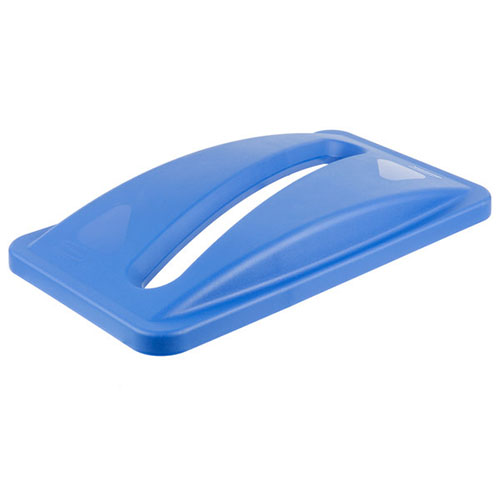 Capac deseuri hartie pentru containere Slim Jim 60 L/87 L, albastru - Rubbermaid