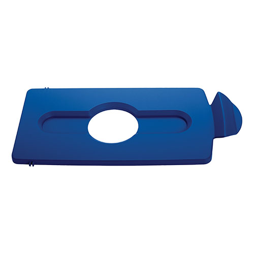 SJRS - Capac deseuri sticla/doza, albastru - Rubbermaid