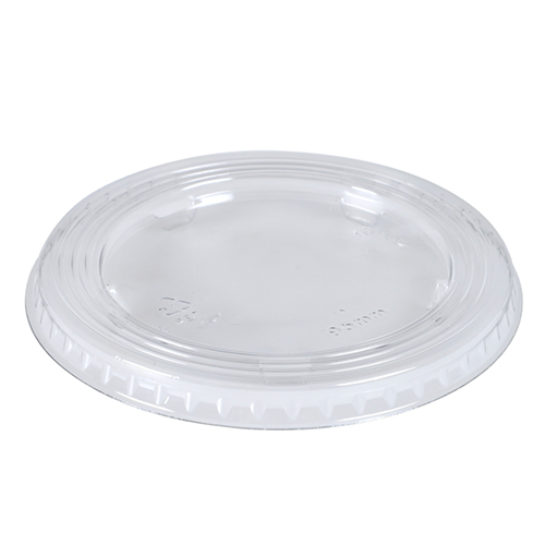 Capace plate pentru pahare plastic 500 ml, transparent - Abena
