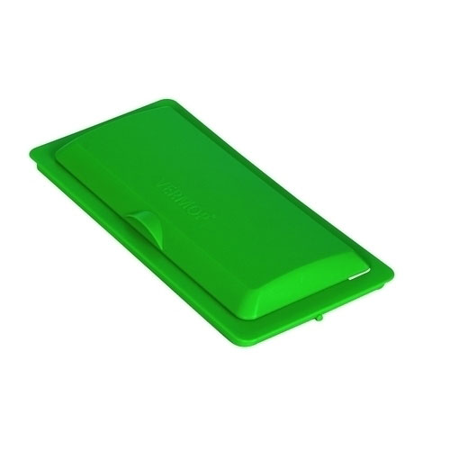 Capac galeata rectangulara 8 L, antracit - Vermop verde 