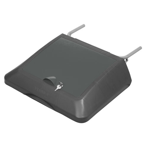 Capac multifunctional (blocabil) pentru carucioare curatenie/hoteliere Equipe, antracit - Vermop