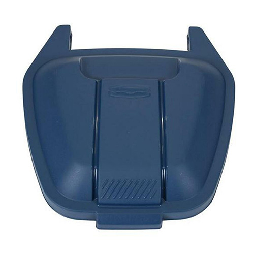 Capac pubela mobila 100 L, verde - Rubbermaid albastru 