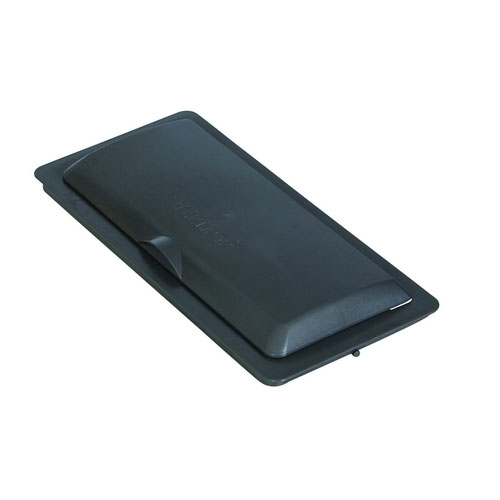 Capac galeata rectangulara 8 L, antracit - Vermop