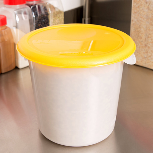 Capac rotund mic pentru cutie depozitare 3.8 l, galben - Rbbermaid galben