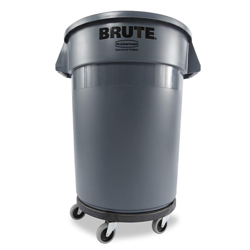 Carucior containere Brute 113.4 kg negru - Rubbermaid 
