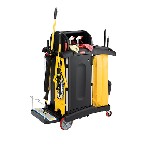 Carucior curatenie Hygen, negru - Rubbermaid 
