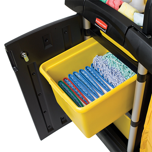 Carucior curatenie Hygen, negru - Rubbermaid 