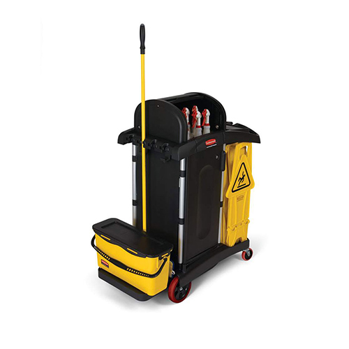 Carucior curatenie Hygen, negru - Rubbermaid