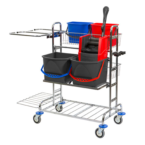 Carucior curatenie Variant 26 Ergo, cromat - Vermop