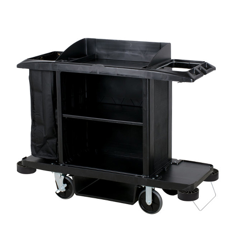 Carucior hotelier mare, negru - Rubbermaid 