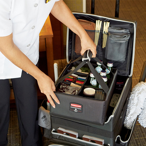 Carucior hotelier Quick Cart mic - Rubbermaid 