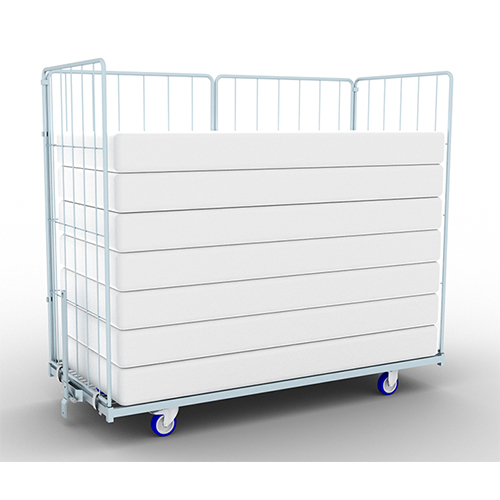 Carucior transport saltele pentru spalatorie industriala 2050 x 880 x 1800 - Picchi