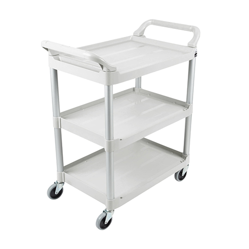 Carucior pentru servire Utility 90.7 kg, negru - Rubbermaid alb 