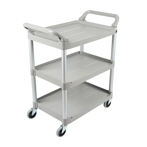 Carucior pentru servire Utility 90.7 kg, negru - Rubbermaid platinat 