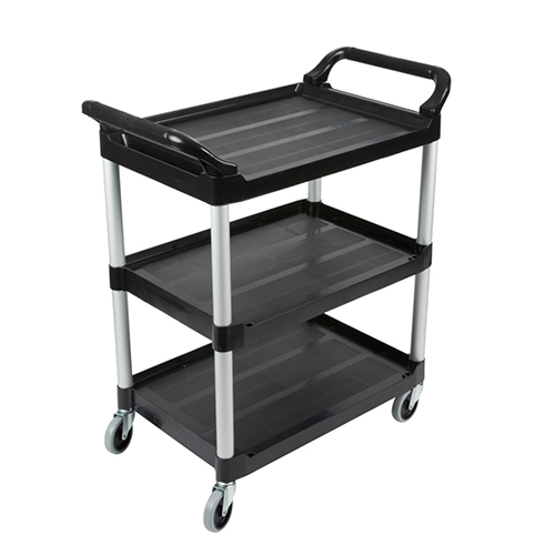Carucior pentru servire Utility 90.7 kg, negru - Rubbermaid