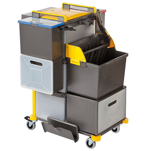 Carucior curatenie Shopster Twix Press - Vermop