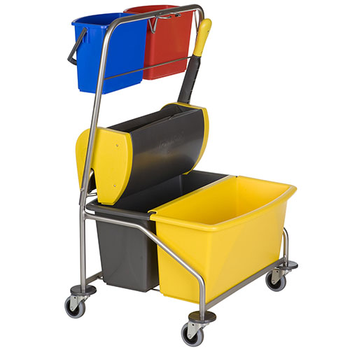 Carucior curatenie Twixter, inox - Vermop 