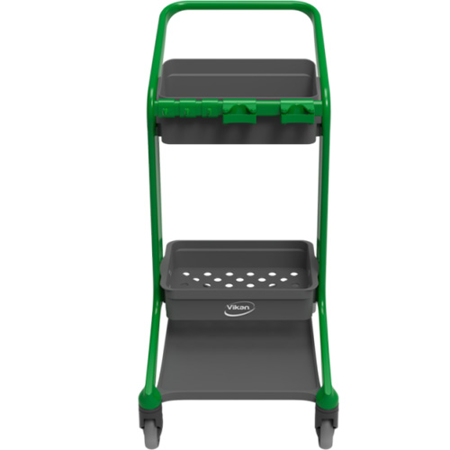 Statie mobila de igienizare HyGo, 780 mm, verde - Vikan verde