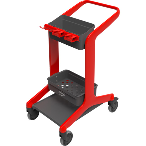 Statie mobila de igienizare HyGo, 780 mm, verde - Vikan rosu 