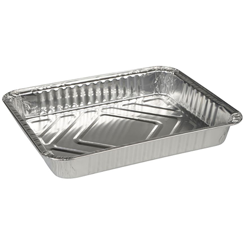 Caserola rectangulara din aluminiu, 1 compartiment, 22.7 x 17.8 x 3, 930 ml - Abena