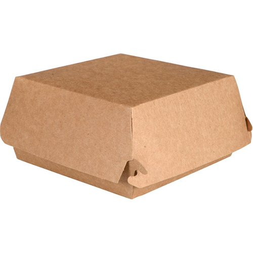 Caserola biodegradabila pentru burger DoEco 11.5 x 11.5 x 6 cm - Abena
