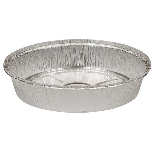 Caserola ovala din aluminiu 4cm, Ø23cm, 1300 ml - Abena