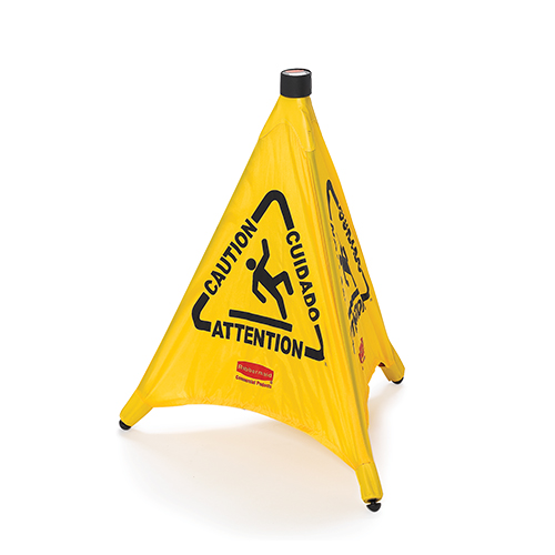 Con pop-up multilingv avertizare 50 cm - Rubbermaid