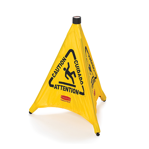 Con pop-up multilingv avertizare 76 cm - Rubbermaid
