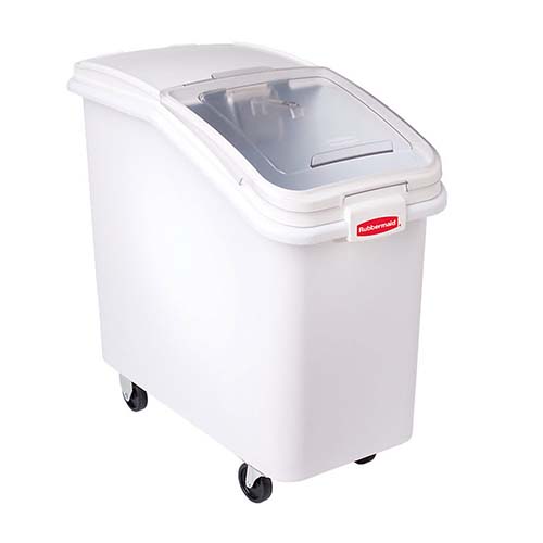 Cutie depozitare alimente ProSave 116 L cu scafa, alba - Rubbermaid