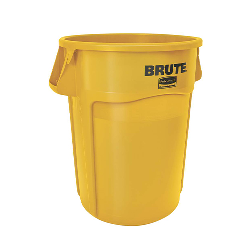 Container Brute cu canale de ventilare 166.5 L, galben - Rubbermaid