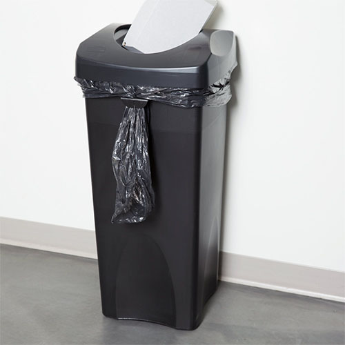 Container colectare deseuri Untouchable 87 L, negru - Rubbermaid negru