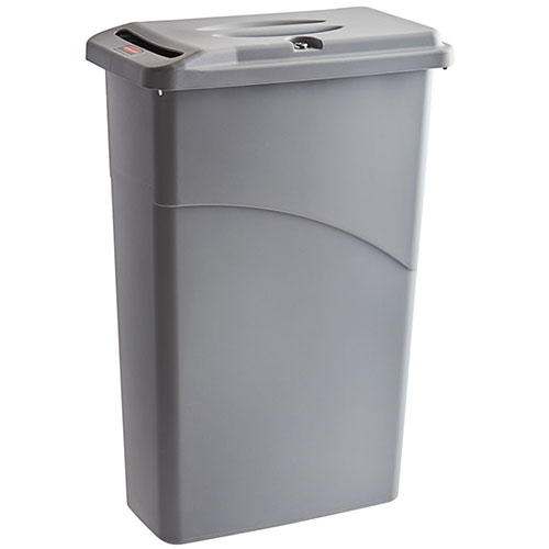 Container Slim Jim/Confidential Combo 87 L, gri - Rubbermaid