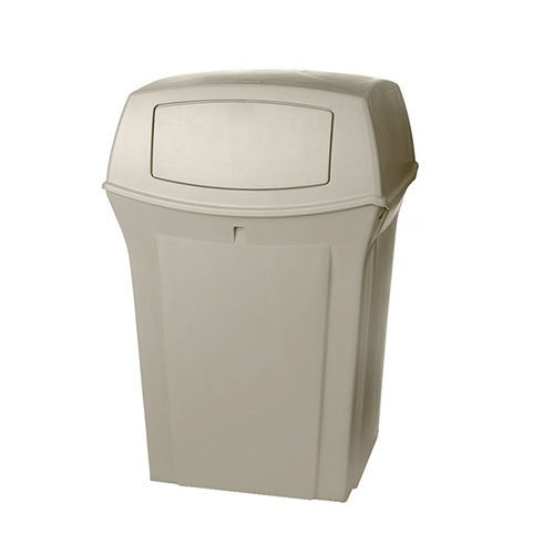 Container Ranger cu trapa superioara 170.3 L, negru - Rubbermaid bej 