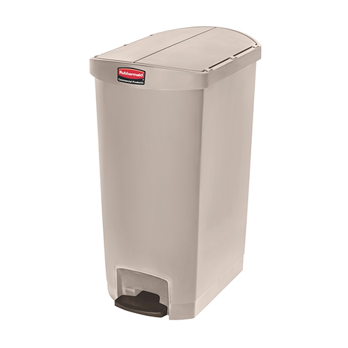 Container Slim Jim Step-On/End Step 90 L, bej - Rubbermaid