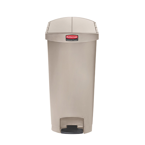 Container Slim Jim Step-On/End Step 68 L, bej - Rubbermaid 