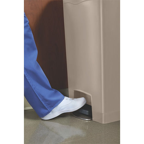 Container Slim Jim Step-On/Front Step 50 L, bej - Rubbermaid bej