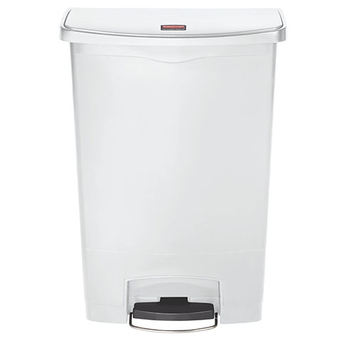 Container Slim Jim Step-On/Front Step 68 L, bej - Rubbermaid alb 