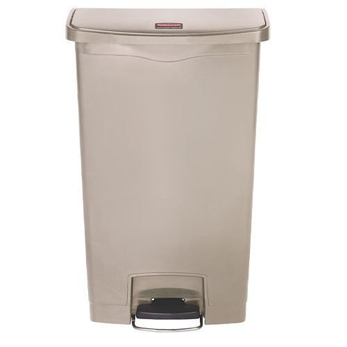 Container Slim Jim Step-On/Front Step 68 L, bej - Rubbermaid bej