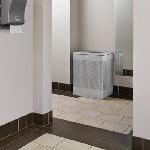 Cos de gunoi Silhoutte 85 L, inox/gri - Rubbermaid 