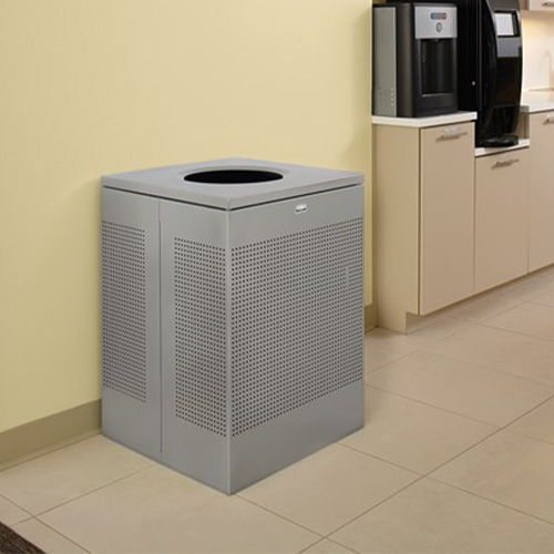 Cos de gunoi Silhoutte 85 L, inox/gri - Rubbermaid 
