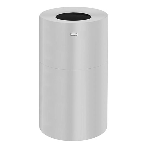 Cos gunoi ATRIUM 132.5 L, aluminiu - Rubbermaid