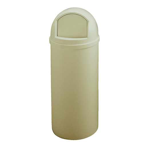 Cos gunoi Marshal 56.8 L, negru - Rubbermaid bej 