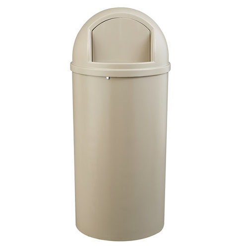 Cos gunoi Marshal 94.6 L, negru - Rubbermaid bej 