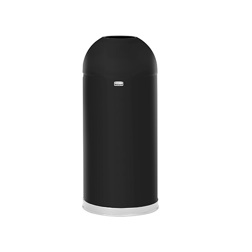Cos de gunoi Round Top 45 L, negru mat - Rubbermaid