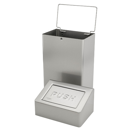 Cos de gunoi din inox SanTRAL ABU 18 E AFP 18 L - OpHardt 